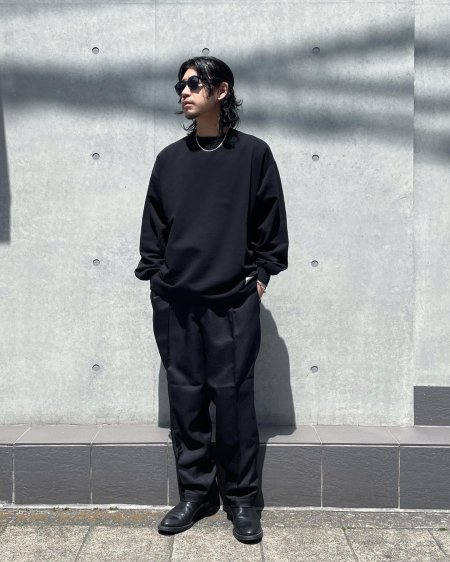COOTIE (クーティー) Polyester Twill Pin Tuck Easy Pants 