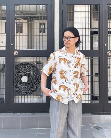 限定品 WACKO MARIA × TIM LEHI コラボ ハワイアンシャツ WACKO MARIA(ワコマリア) 24AW TIM LEHI HAWAIIAN SHIRT L/S