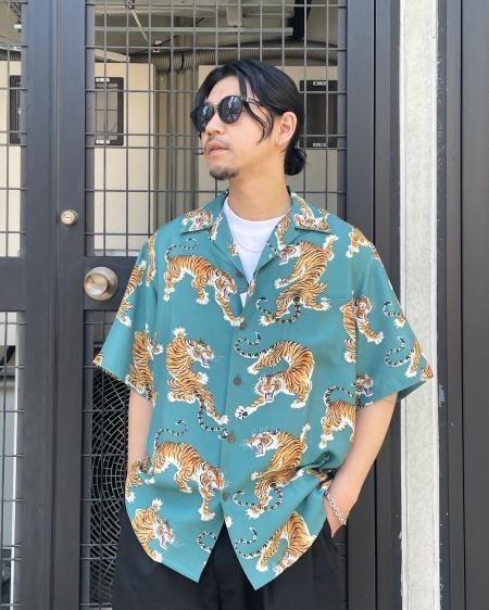 WACKO MARIA (ワコマリア) TIM LEHI / S/S HAWAIIAN SHIRT ( TYPE-4 ...