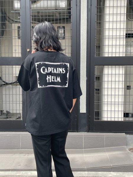 CAPTAINS HELM (キャプテンズヘルム) #LOGO&MASK TEE (半袖プリントTEE