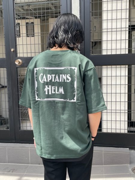 23SS CAPTAINS HELM LOGO & MASK TEE Tシャツ-