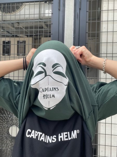 CAPTAINS HELM (キャプテンズヘルム) #LOGO&MASK TEE (半袖プリントTEE