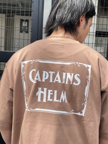 CAPTAINS HELM (キャプテンズヘルム) #LOGO&MASK TEE (半袖プリントTEE