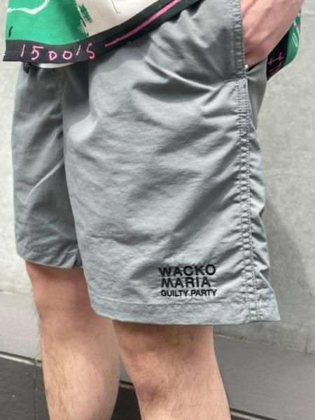 23ss WACKO MARIA BOARD SHORTS グレー Ｌ | hartwellspremium.com