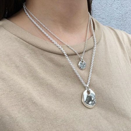 GARNI(ガルニ) Crockery Pendant - S (ネックレス) SILVER