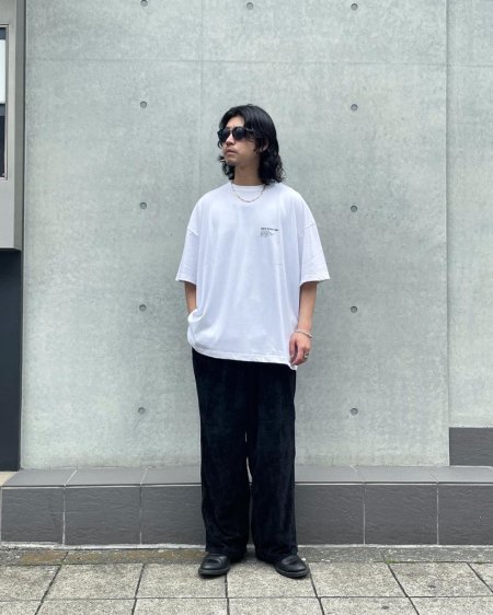 COOTIE (クーティー) C/R Smooth Jersey S/S Tee (プリント半袖TEE) White