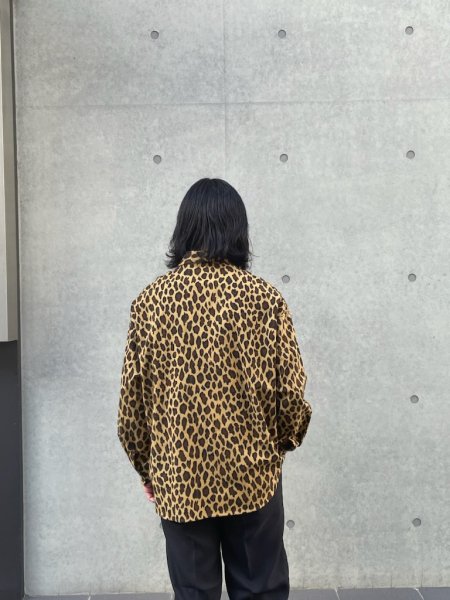 ROTTWEILER (ロットワイラー) R9 LEOPARD SHIRT (レオパード柄オープンカラーシャツ) LEOPARD