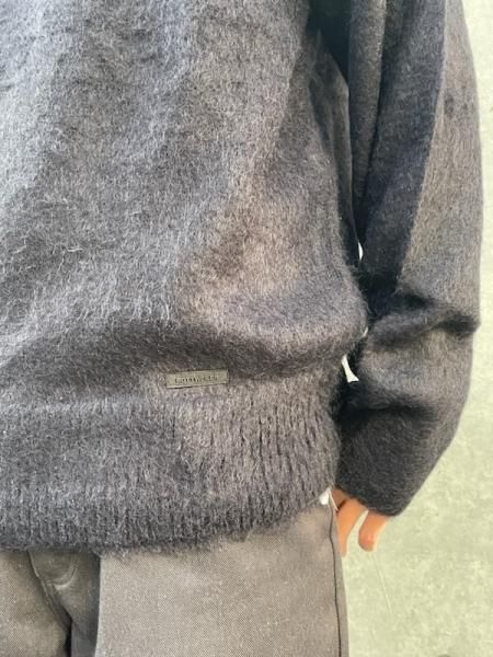 ROTTWEILER (ロットワイラー) R9 MOHAIR KNIT (モヘアクルーネック ...