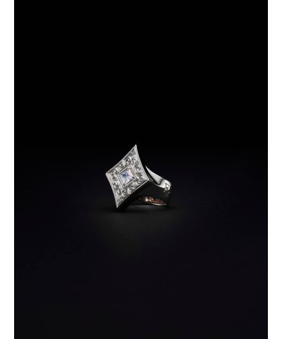 ANTIDOTE BUYERS CLUB (アンチドートバイヤーズクラブ) Engraved Diamond Ring (ダイアモンドリング)  Silver