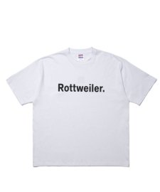 【23AW先行予約商品】ROTTWEILER (ロットワイラー) CLASSIC LOGO TEE (プリント長袖T) WHITE