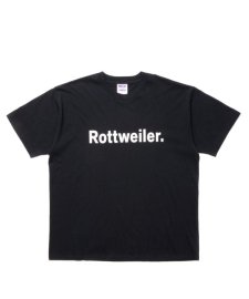 【23AW先行予約商品】ROTTWEILER (ロットワイラー) CLASSIC LOGO TEE (プリント長袖T) BLACK