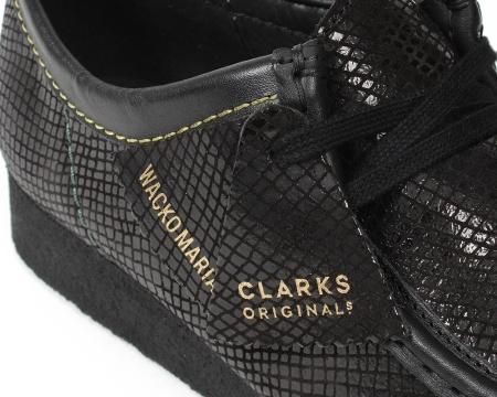 新品 wacko maria Clarks クラークス ワラビー レザー