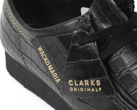 新品 wacko maria Clarks クラークス ワラビー レザー