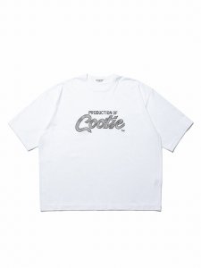 COOTIE (クーティー) Embroidery Oversized S/S Tee (PRODUCTION OF COOTIE)(半袖TEE) Off White