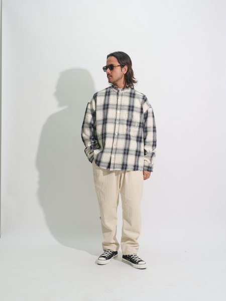 CAPTAINS HELM (キャプテンズヘルム) #CUT-OFF CHECK SHIRTS (カット