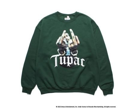 WACKO MARIA (ワコマリア) TUPAC / CREW NECK SWEAT SHIRT
