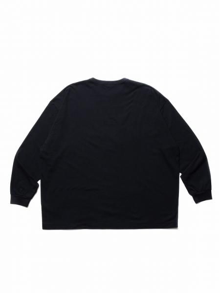 COOTIE (クーティー) Embroidery Oversized L/S Tee (PRODUCTION