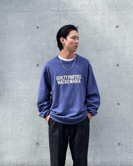 WACKO MARIA (ワコマリア) HEAVY WEIGHT CREW NECK SWEAT SHIRT(クルー 