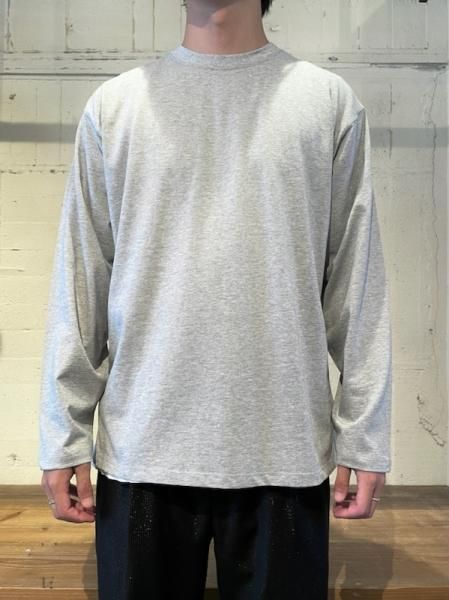 FORTUNA HOMME(フォルトゥナオム) GIZA Premium L/S Tee (プレミアムロングスリーブTEE) GRAY