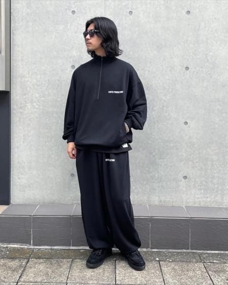 COOTIE (クーティー) Dry Tech Sweat Half Zip Pullover (ドライテック ...