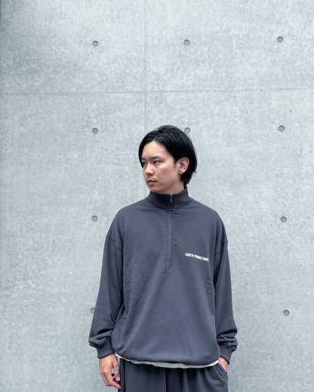 COOTIE (クーティー) Dry Tech Sweat Half Zip Pullover (ドライテック