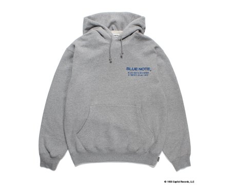 WACKO MARIA (ワコマリア) BLUE NOTE / MIDDLE WEIGHT PULLOVER HOODED ...