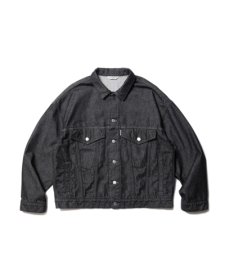 【残り2点】COOTIE (クーティー) 3rd Type Denim Jacket (サードタイプデニムジャケット) Black One Wash