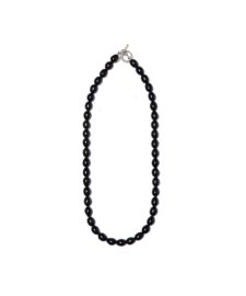 【残り1点】COOTIE (クーティー) Distortion Pearl Necklace (パールネックレス) Black