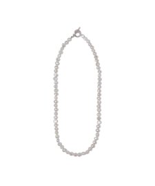 COOTIE (クーティー) Distortion Pearl Necklace (パールネックレス) White