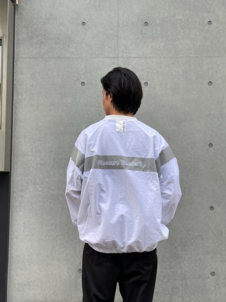 CAPTAINS HELM (キャプテンズヘルム) #REFLECTIVE NYLON PULLOVER(リフレクターナイロンプルオーバー) WHITE