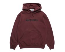 WACKO MARIA (拾ޥꥢ) MIDDLE WEIGHT PULLOVER HOODED SWEAT SHIRT (ߥɥ륦ȥץ륪Сѡ) BURGUNDY