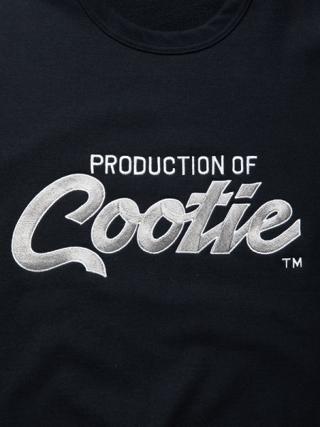 COOTIE (クーティー) Embroidery Sweat Crew (PRODUCTION OF COOTIE ...