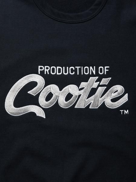 COOTIE PRODUCTIONS / Embroidery Sweat Crew (PRODUCTION OF