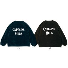 CAPTAINS HELM (キャプテンズヘルム) #LOGO VELOUR COACH JACKET