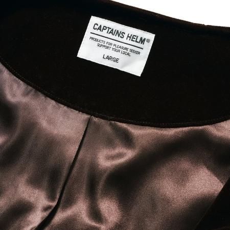 CAPTAINS HELM #LOGO VELOUR COACH JACKET - CAPTAINS HELM WEB