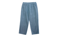 【30%OFF】WAX (ワックス) Corduroy easy trousers (コーデュロイイージートラウザーズ) GRAY