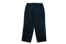 WAX (ワックス) Corduroy easy trousers (コーデュロイイージートラウザーズ) BLACK