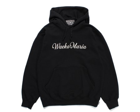 WACKO MARIA (ワコマリア) HEAVY WEIGHT PULLOVER HOODED SWEAT SHIRT ( TYPE-1 ) ( プルオーバーパーカー) BLACK