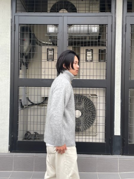 TONY TAIZSUN (トニータイズサン) KURT MOHAIR TURTLE KNIT(SOLID