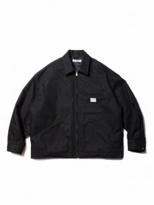 COOTIE (クーティー) Cotton OX Work Jacket (ワークジャケット) Black