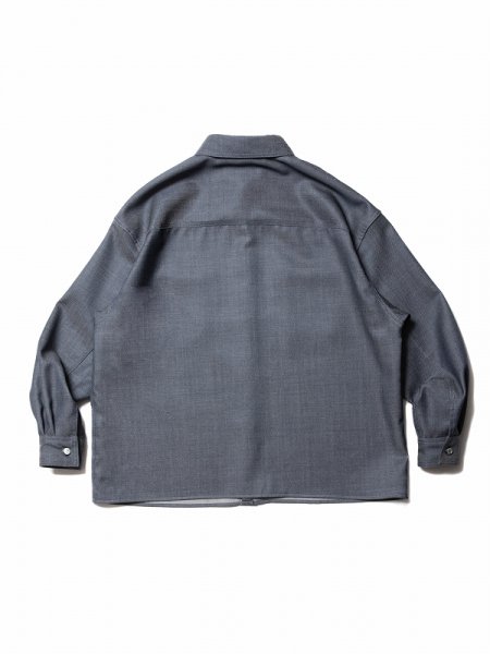 COOTIE (クーティー) Wool Work L/S Shirt (ウールワーク長袖シャツ 