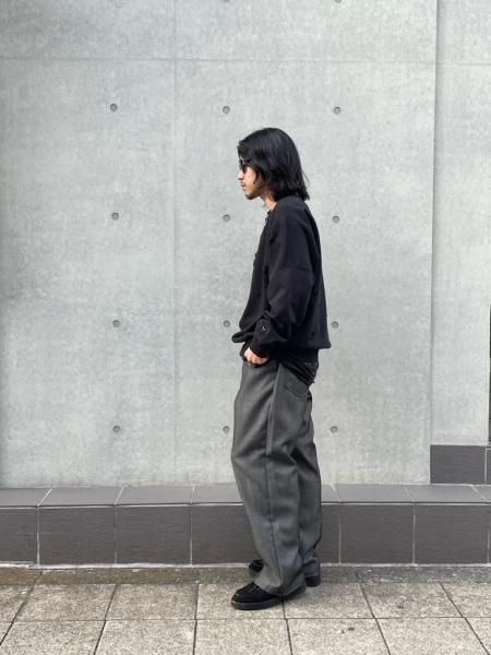 DELUXE (デラックス) Sabotage (ダメージ加工クルーネック