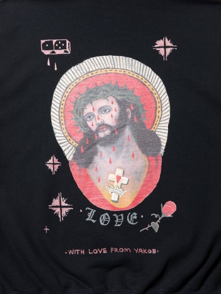 COOTIE (クーティー) Open End Yarn Sweat Hoodie (JESUS) (オープン