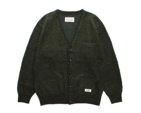 WACKO MARIA (ワコマリア) MOHAIR CARDIGAN ( TYPE-2 ) (ロゴ 