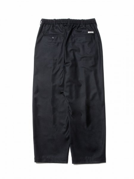 COOTIE (クーティー) CA/W Flannel 2 Tuck Wide Easy Trousers (カシミアウール2タックワイドイージーパンツ)  Black