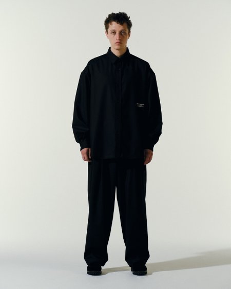 COOTIE (クーティー) CA/W Flannel 2 Tuck Wide Easy Trousers 