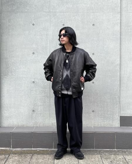 WACKO MARIA (ワコマリア) LEATHER VARSITY JACKET -A- ( TYPE-1 