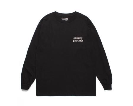 WACKO MARIA (ワコマリア) CREW NECK LONG SLEEVE T-SHIRT ( TYPE-1 ) (ロングスリーブTEE)  BLACK