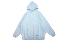 WAX (ワックス) Heavy oz zip hoodie (ジップフーディー) ASH
