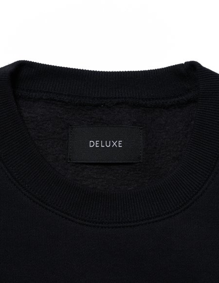 DELUXE (デラックス) N.HOOLYWOOD x DELUXE CREW (クルーネックスウェット) BLACK